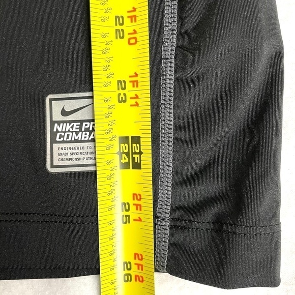 Nike Pro Combat Dri-Fit Black Long Sleeve Base Layer Youth Size XL - Picture 7 of 8
